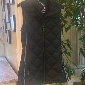 Alp N Rock Black and Gray Quilted Vest